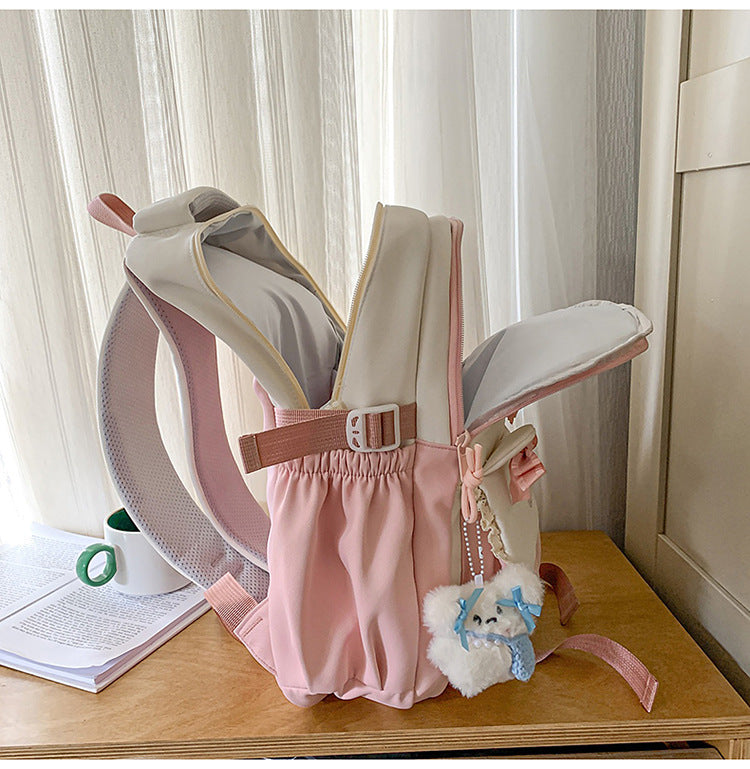 Wholesale Backpack Travel New Korean Style Fashion Large Capacity Junior High School and High School Student School Bag Leisure Travel School Bag