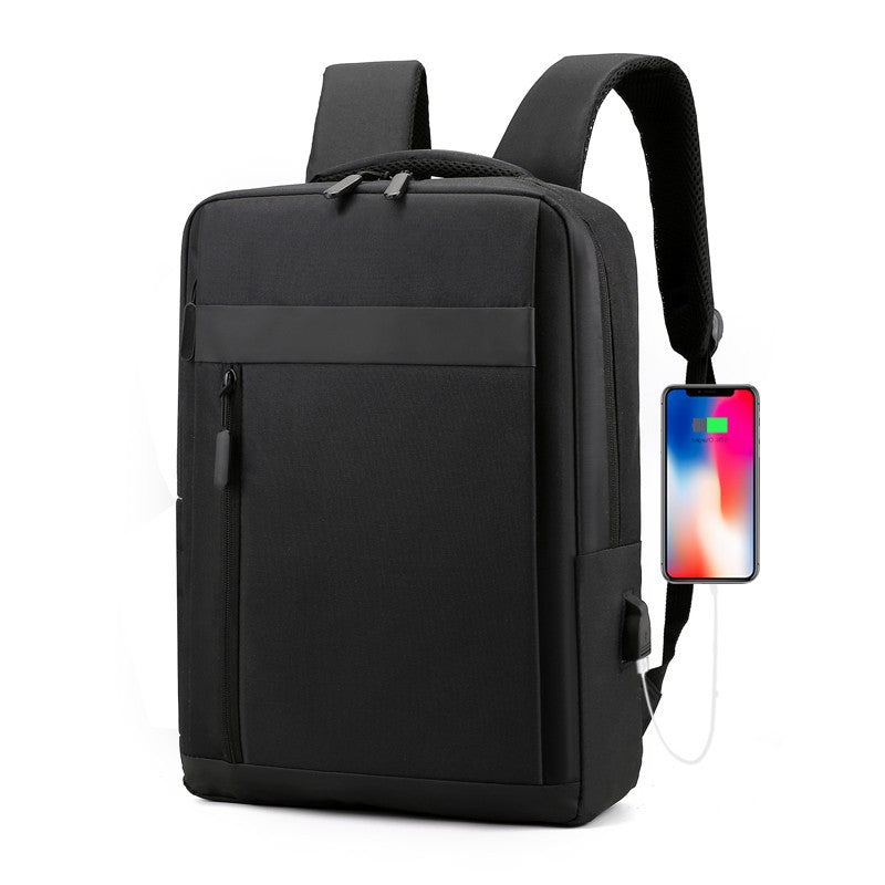 Cross-border backpack middle school student schoolbag Korean style versatile men's schoolbag casual simple nylon cloth large capacity backpack