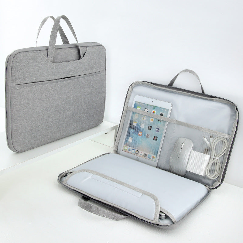 Source Factory Laptop Bag 14inch 15inch Computer Bag Portable Laptop Bag Lightweight Business Briefcase