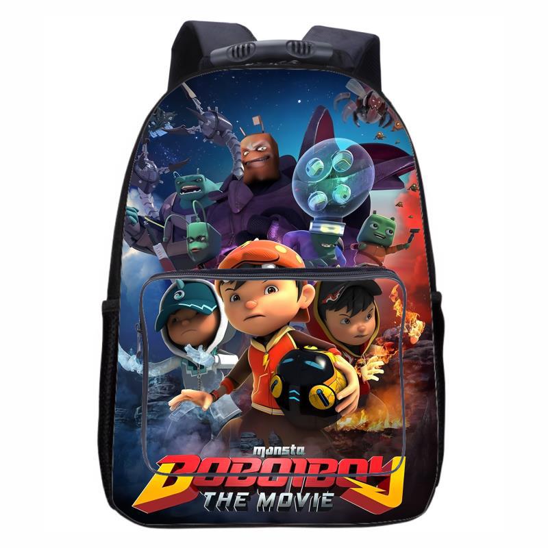 Boboiboy Primary and Secondary School Students' Schoolbags DIY Customized Boys and Girls Backpacks for Kidsren