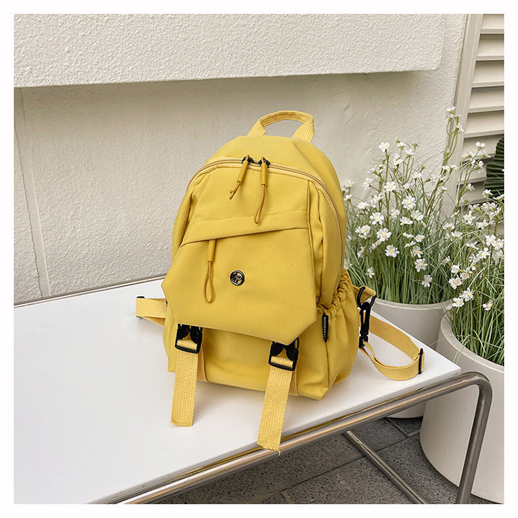 2025 Summer Workwear Style Simple Student School Bag Fashionable Oxford Cloth Backpack Outdoor Leisure Travel Backpack