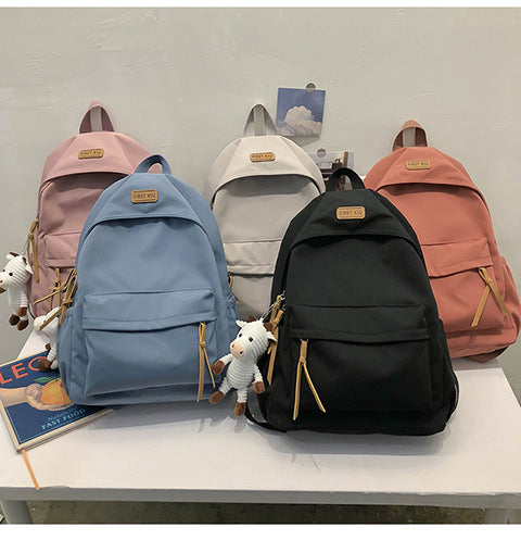 Cross-Border Schoolbags for Girls, Junior High School Students and High School Students Backpacks 2024 New College Students Men's Large-Capacity Travel Backpacks