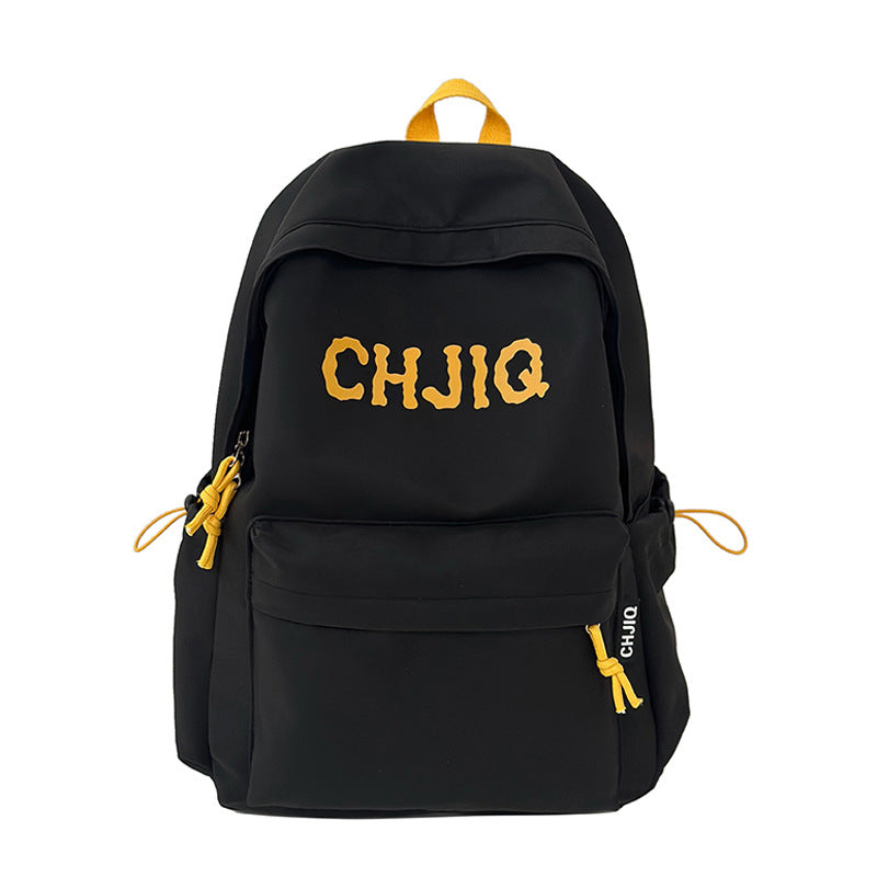 New Fashion Casual Backpack Men's and Women's Large Capacity Outdoor Lightweight Junior Senior high school Student School Bag Backpack