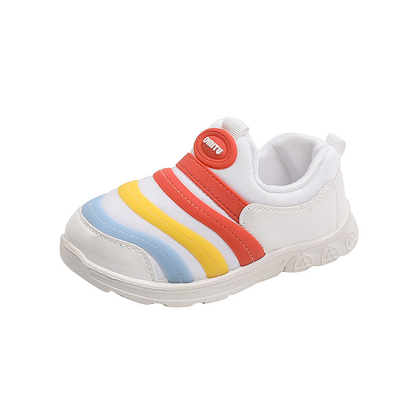 Children's Caterpillar Children's Shoes Summer Baby Toddler Shoes Boys Mesh Breathable sneaker Girls Spring and Autumn Running Shoes
