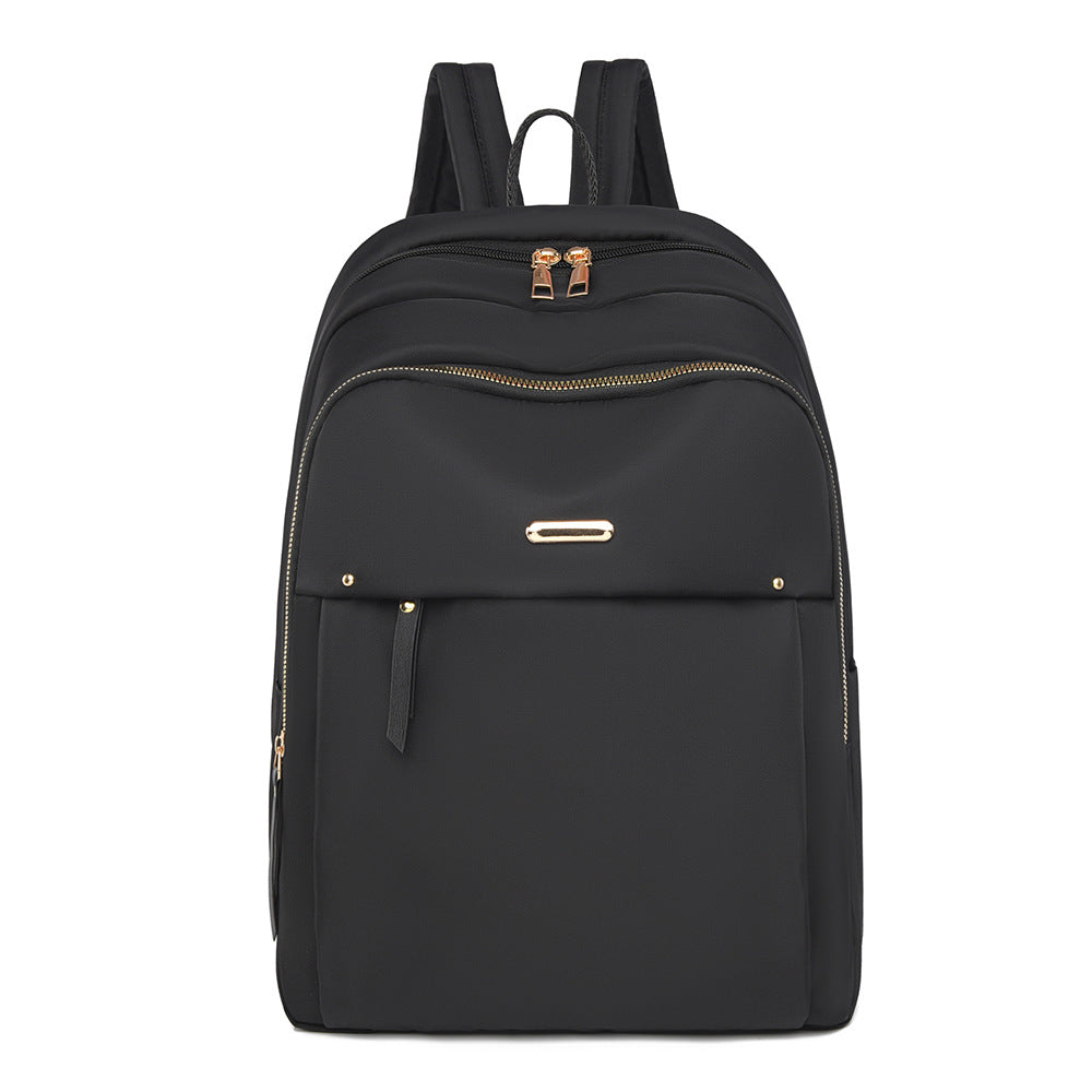 Backpack Oxford Cloth Backpack 2025 Large Capacity Computer Bag Fashionable Student Leisure Travel Lightweight School Bag