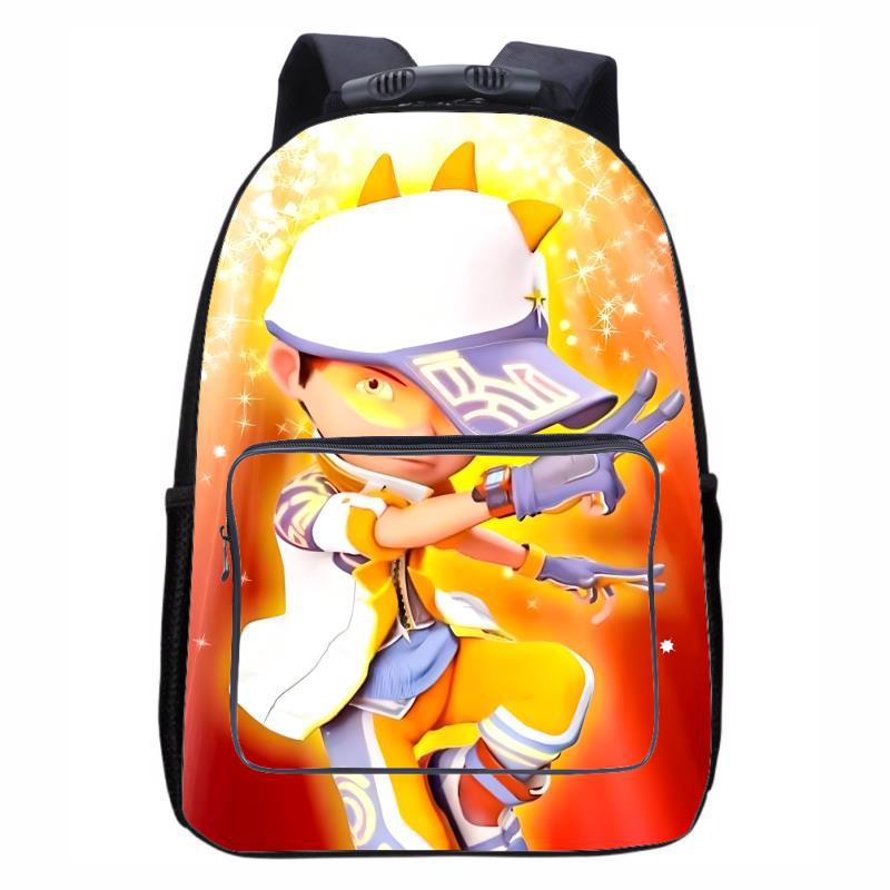 Boboiboy Primary and Secondary School Students' Schoolbags DIY Customized Boys and Girls Backpacks for Kidsren