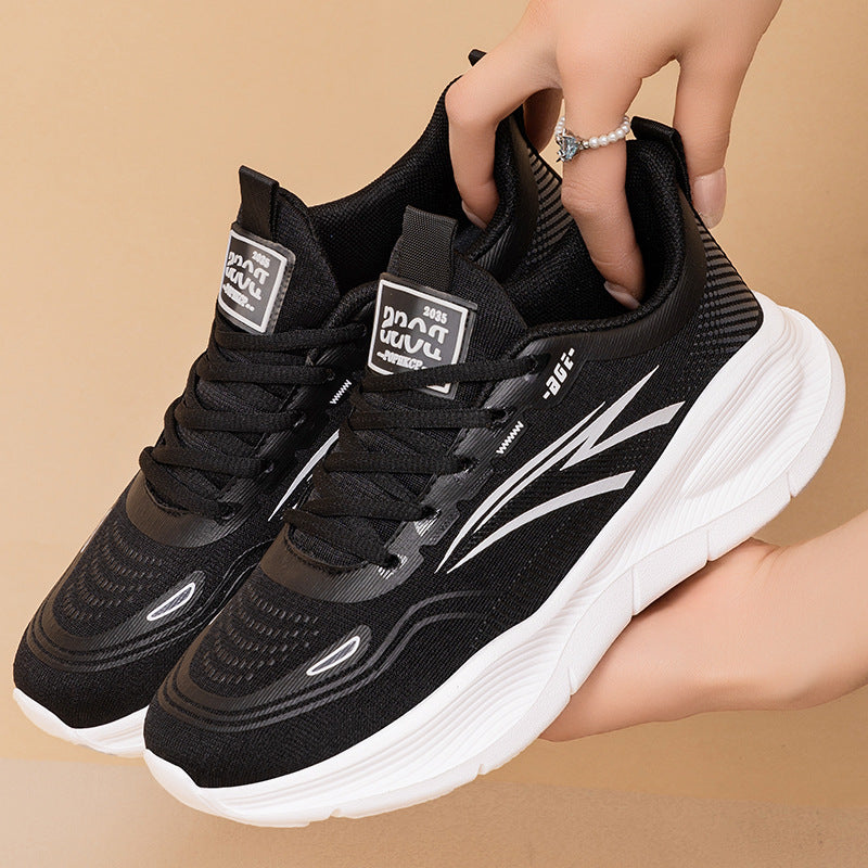 sneaker Women's Summer New Mesh Breathable Single-layer Shoes Cross-border Women's Shoes Fashionable Comfortable Lightweight Running Shoes