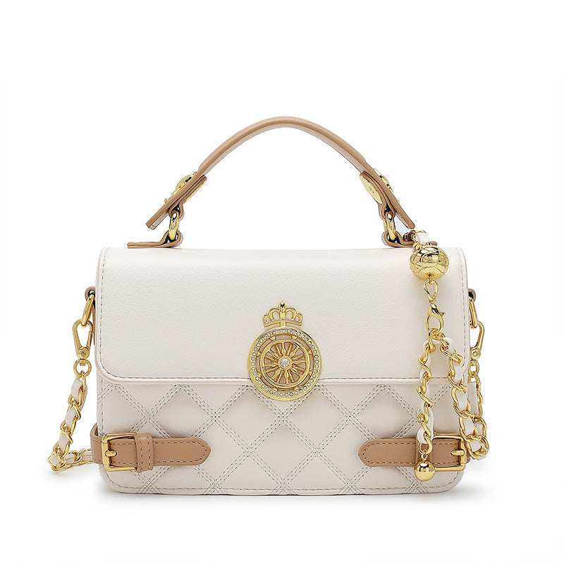 Trendy Women's Handbag Popular Online Style Chanel-Style Quilted Chain Crossbody Bag for Commuting