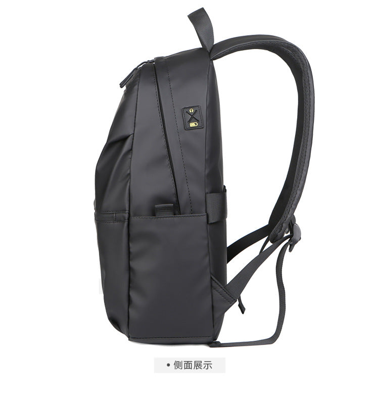 Large Capacity Schoolbag Junior High School Business Backpack Men's Advanced Sense Computer Bag Simple Lightweight New Cross-border Backpack