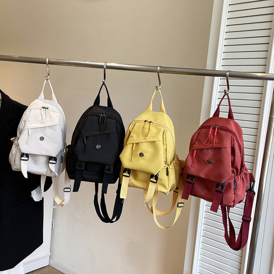 2025 Summer Workwear Style Simple Student School Bag Fashionable Oxford Cloth Backpack Outdoor Leisure Travel Backpack