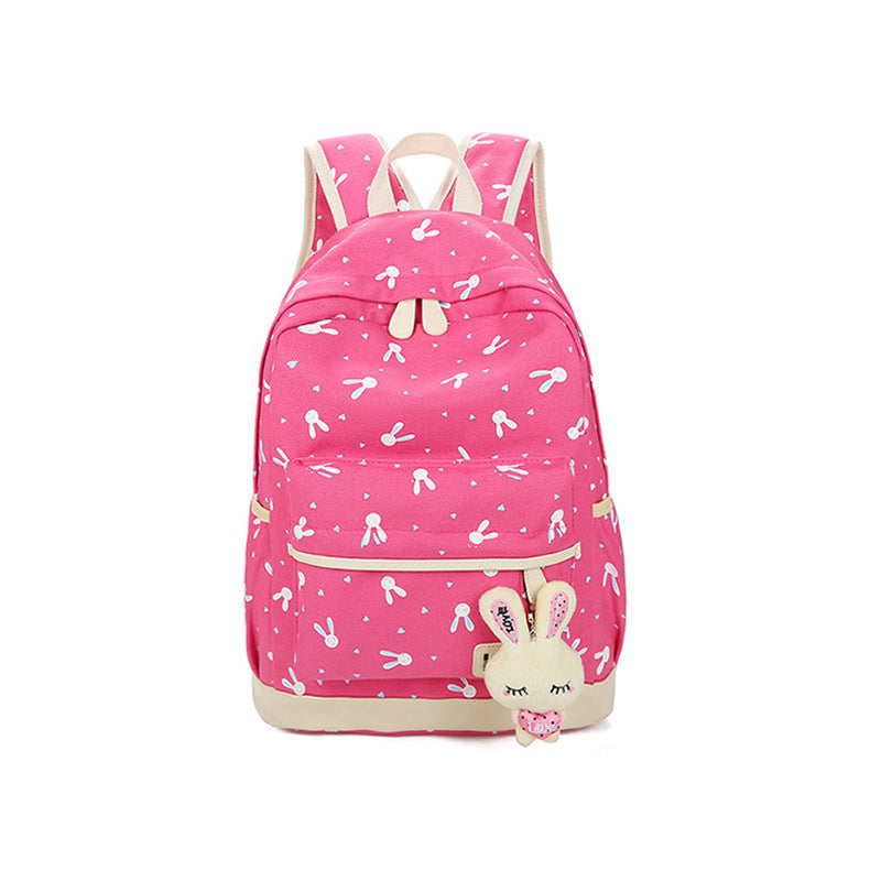 2023 new student schoolbag Korean style college style backpack bag large capacity Fashion travel backpack wholesale