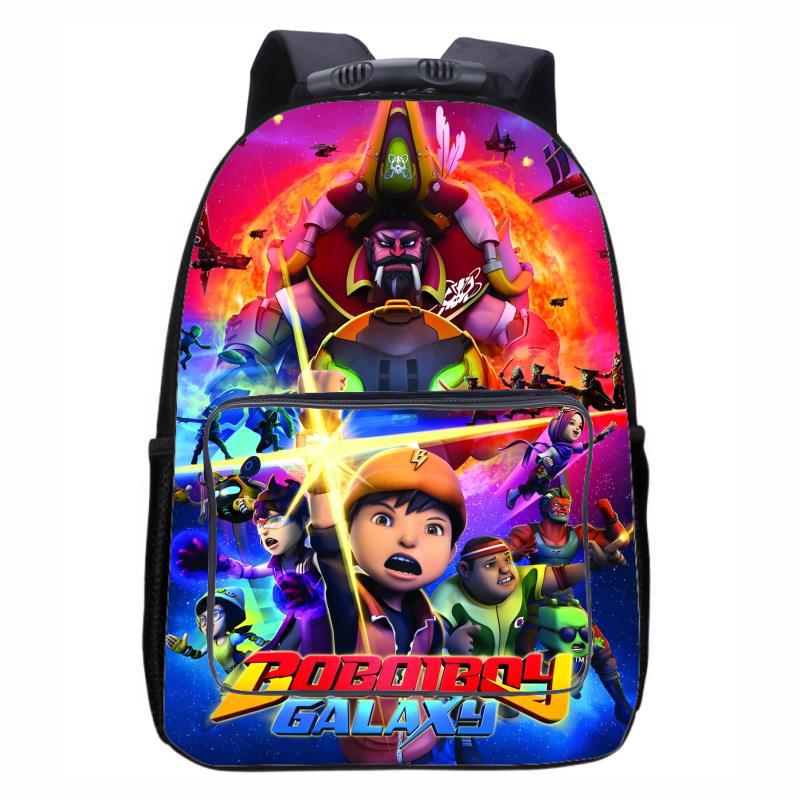 Boboiboy Primary and Secondary School Students' Schoolbags DIY Customized Boys and Girls Backpacks for Kidsren