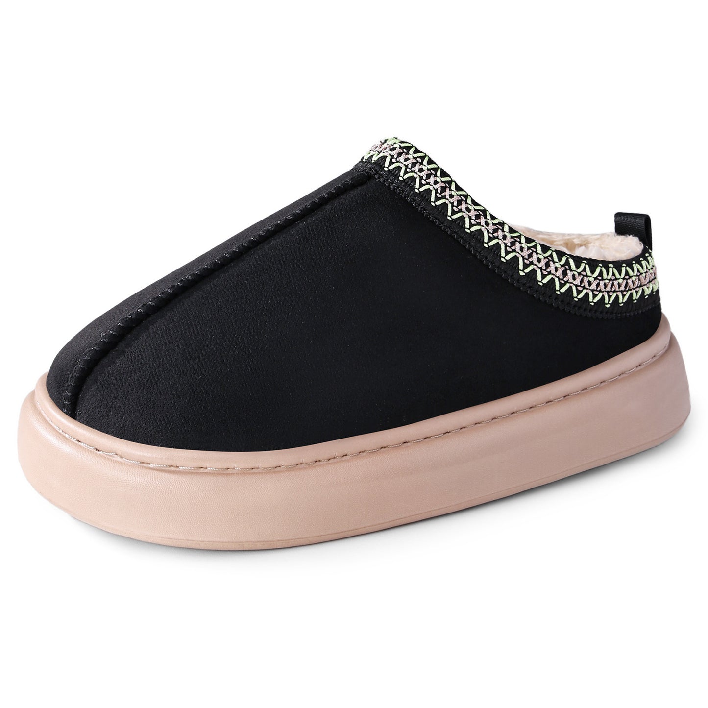 Women's Winter Cotton Shoes, Fleece-Lined Cotton Slippers, Large Size Thickeneded Short Boots, New Cross-Border Cold-Proof Snow Boots, Soft-Soled Warm Women's Cotton Boots