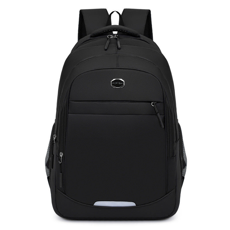 2025 New Style Backpack Simple Travel School Bag Junior High School and High School Students Large Capacity Fashionable Casual Men's and Women's Backpack