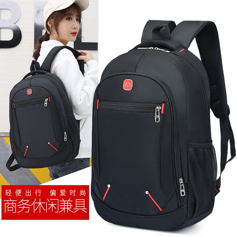 Casual computer bag new junior high school student schoolbag men and women same Korean style outdoor travel backpack cross-border wholesale