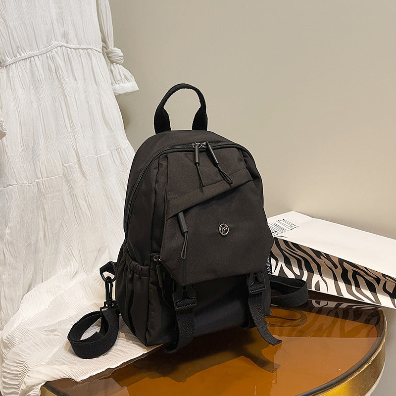 2025 Summer Workwear Style Simple Student School Bag Fashionable Oxford Cloth Backpack Outdoor Leisure Travel Backpack