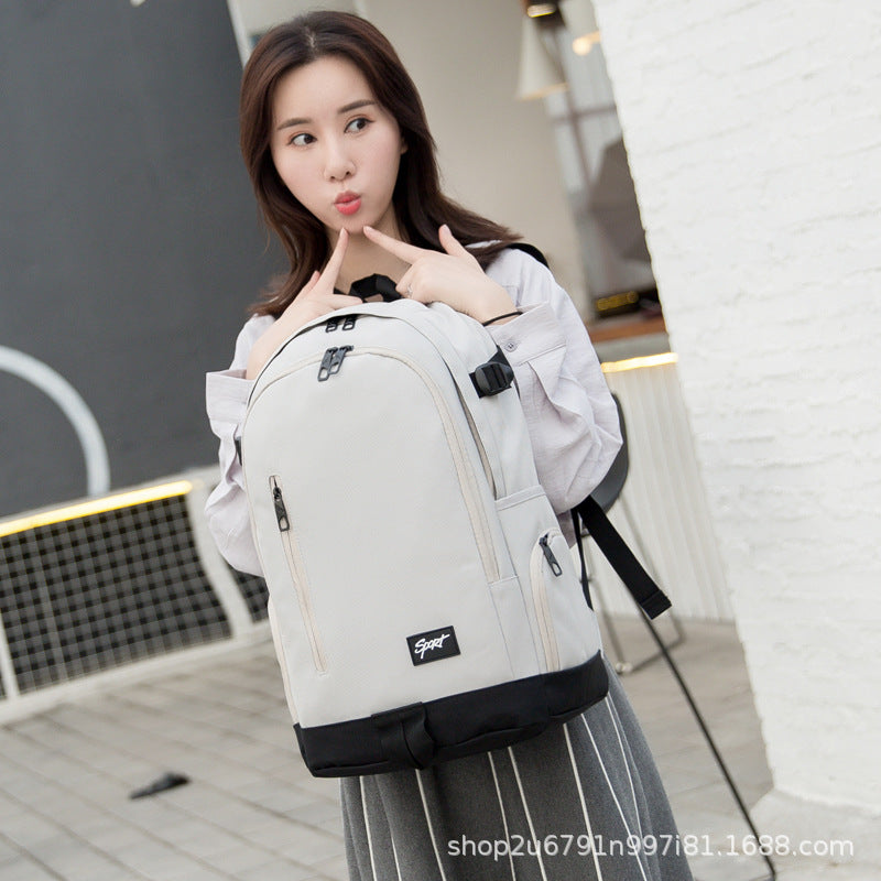 Backpack Female Middle School Student Schoolbag Male Travel Travel Junior High School Student Schoolbag High School Student College Student Backpack Leisure Bag