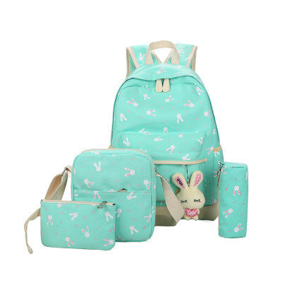2023 new student schoolbag Korean style college style backpack bag large capacity Fashion travel backpack wholesale