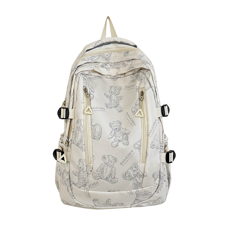 Student Schoolbag Primary School Students Junior High School Students New Large Capacity Backpack Autumn New Breathable Comfortable Backpack