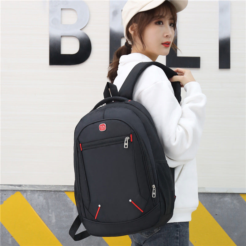 Casual computer bag new junior high school student schoolbag men and women same Korean style outdoor travel backpack cross-border wholesale