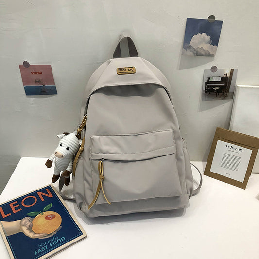 Cross-Border Schoolbags for Girls, Junior High School Students and High School Students Backpacks 2024 New College Students Men's Large-Capacity Travel Backpacks