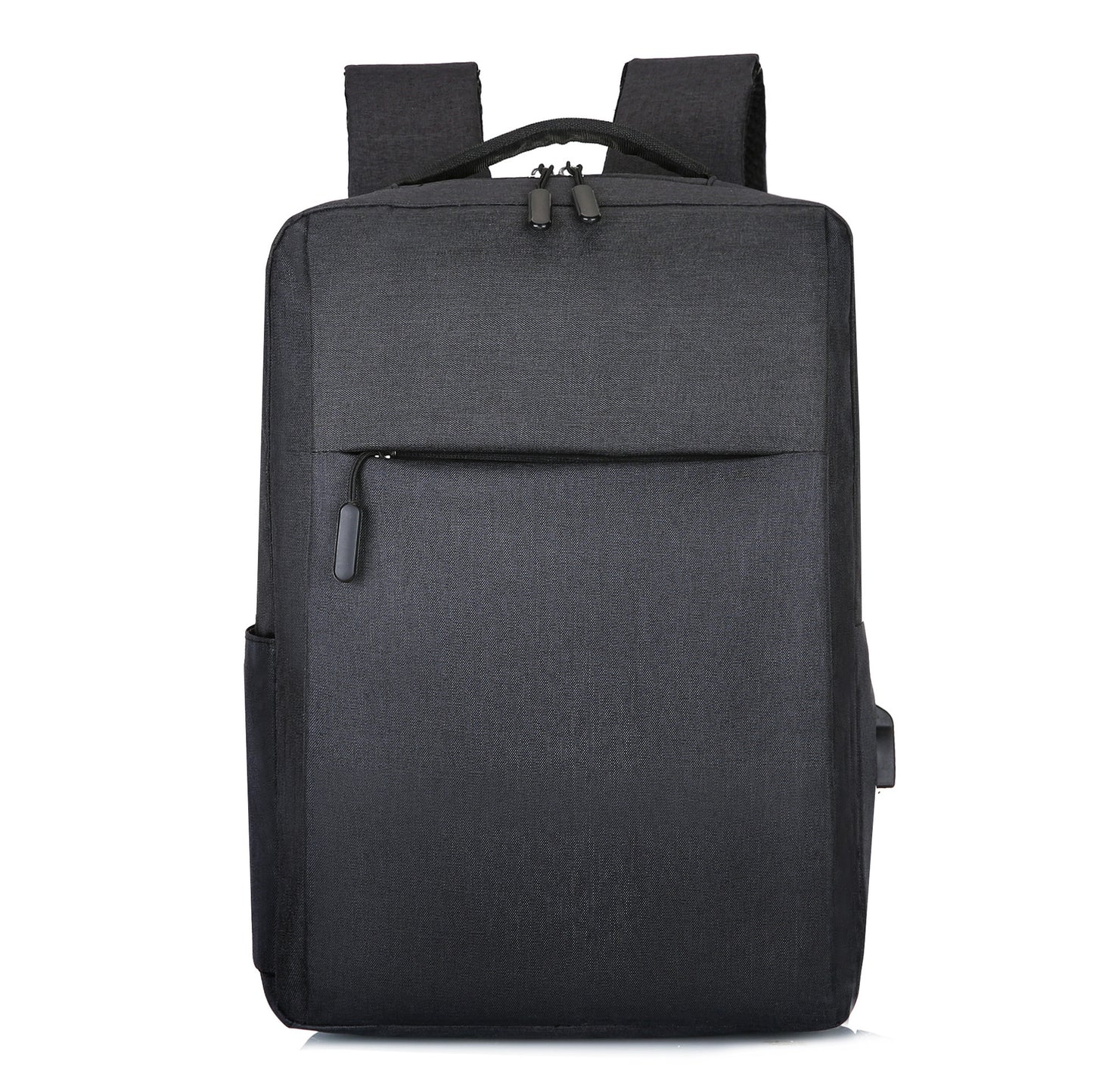 Backpack Solid Color Cross-Border Men's Business Casual Backpack Multi-Functional Business Trip Commuter Laptop Backpack
