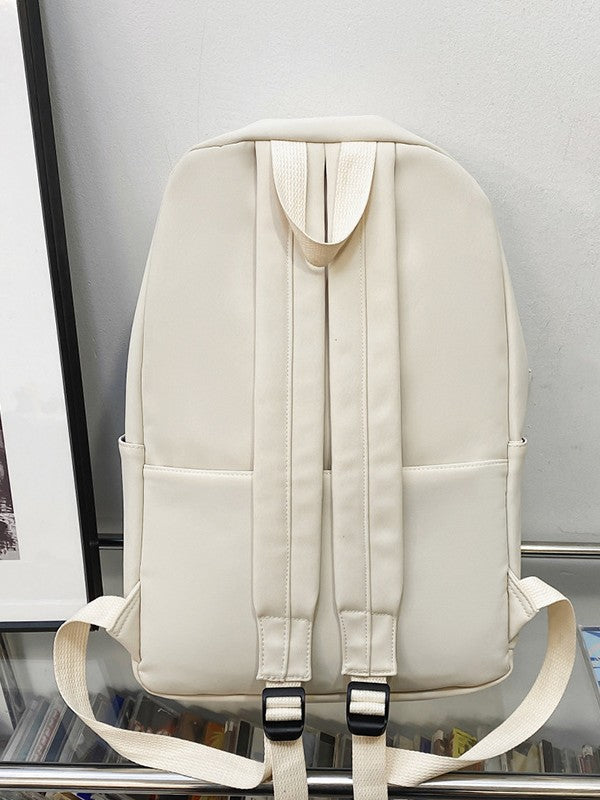 School Bag Female Campus Trendy Backpack 2025 New College Student Simple Junior High School High School Backpack Male Commuter Computer Bag
