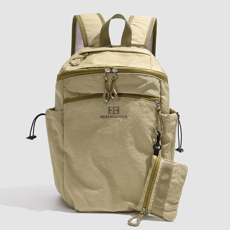 Lightweight Travel Backpack, Outdoor Waterproof Hiking and Mountaineering Bag, High-Looking Casual Large-Capacity Backpack, School Bag Wholesale