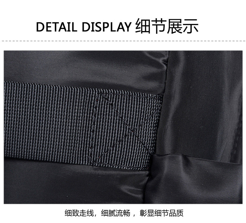Printable Logo Backpack, Junior High School Student, High School Student, School Bag, Large Capacity Travel Bag, Casual Computer Backpack
