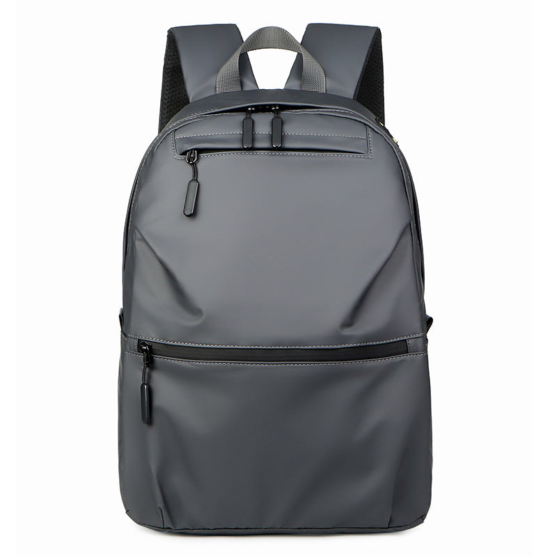 Large Capacity Schoolbag Junior High School Business Backpack Men's Advanced Sense Computer Bag Simple Lightweight New Cross-border Backpack