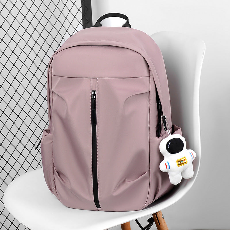 New Foreign Trade Style Simple Casual Backpack, Unisex, Lightweight Travel Backpack, Suitable for College Students, Computer Bag