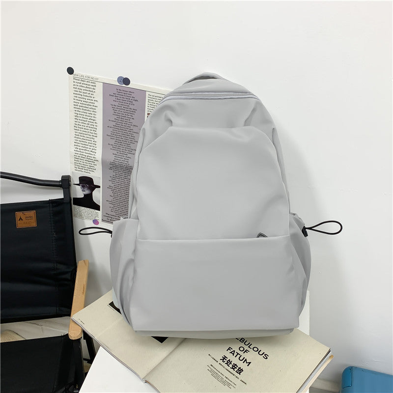 New Nylon Backpack Men's Computer Bag Men's Casual Senior high school College Student Schoolbag Simple Travel Backpack Wholesale