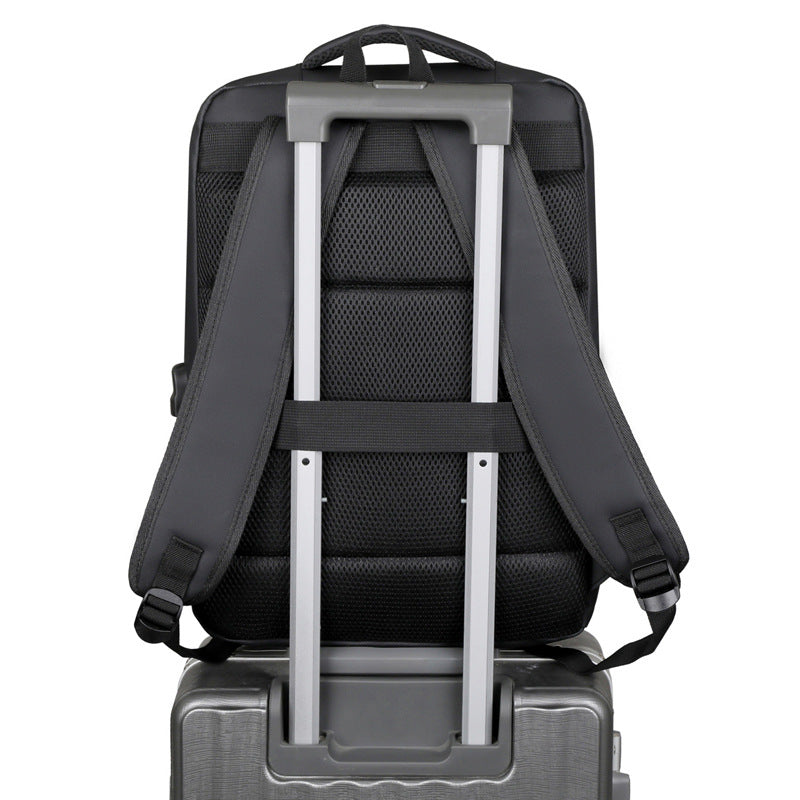 Wholesale Large-Capacity Backpack for Business Trips, High-End Backpack for Men, Outdoor Portable Business Commuter Computer Bag, Lightweight