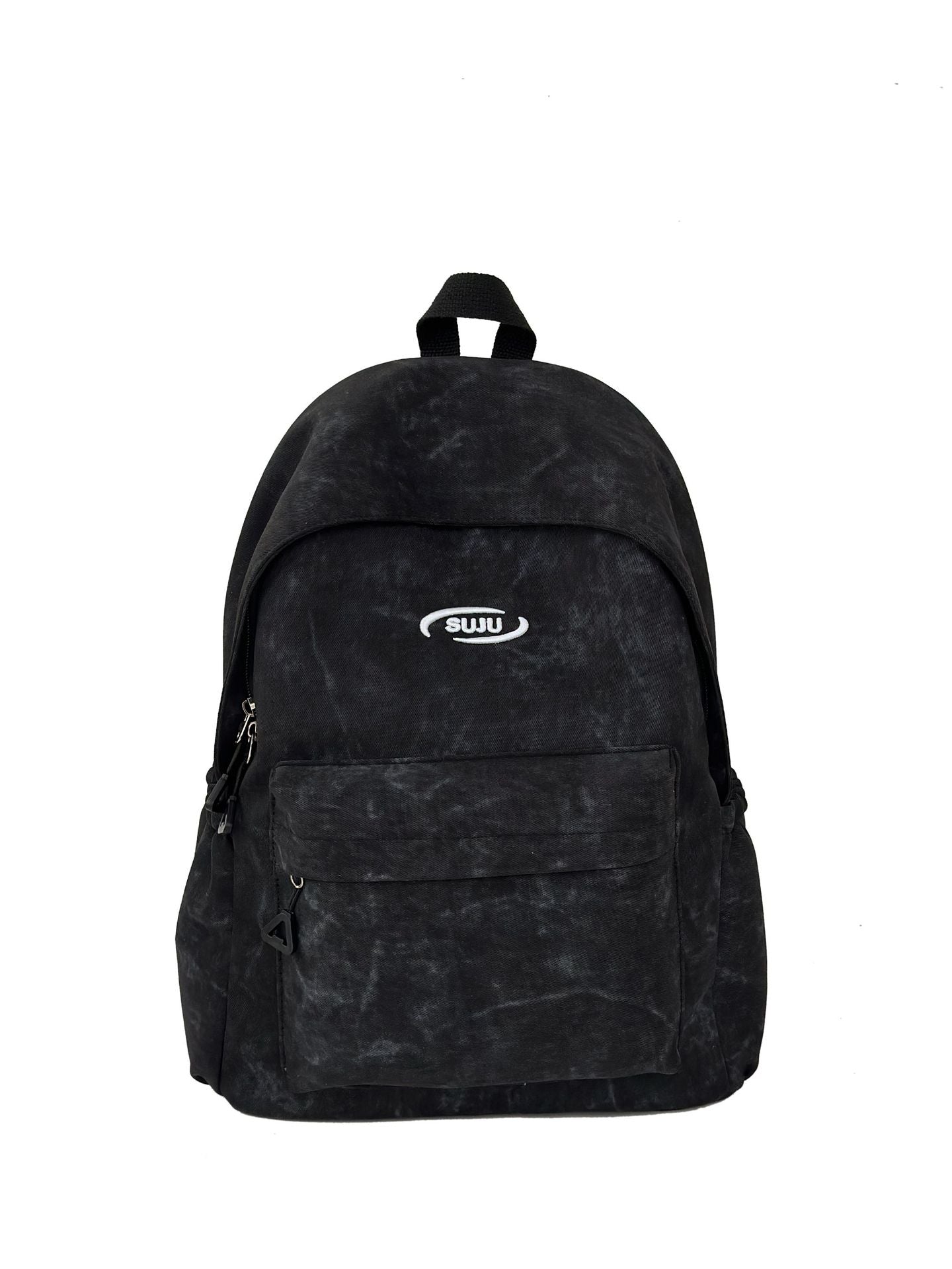 Korean Style Japanese Niche Fashion Simple Tie-Dye Backpack for Middle and High School Students, Large Capacity College Student Backpack