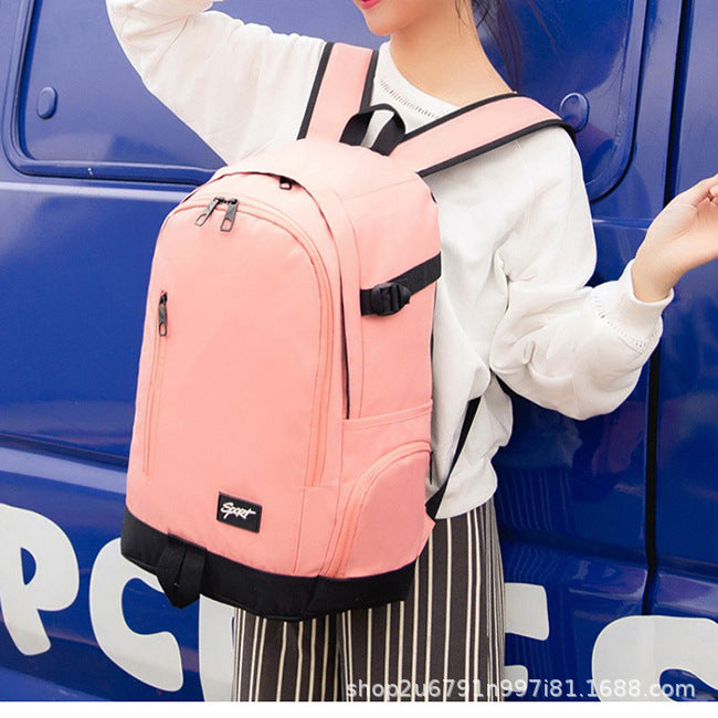 Backpack Female Middle School Student Schoolbag Male Travel Travel Junior High School Student Schoolbag High School Student College Student Backpack Leisure Bag