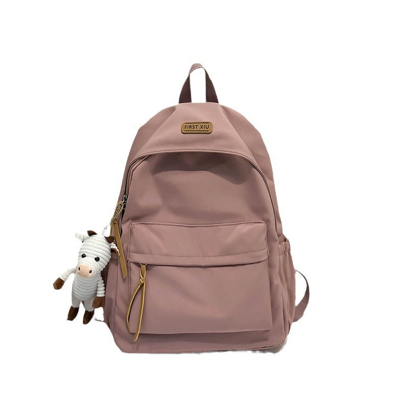 Cross-Border Schoolbags for Girls, Junior High School Students and High School Students Backpacks 2024 New College Students Men's Large-Capacity Travel Backpacks
