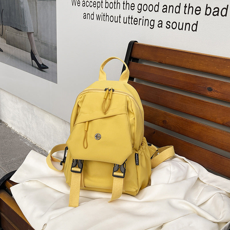 2025 Summer Workwear Style Simple Student School Bag Fashionable Oxford Cloth Backpack Outdoor Leisure Travel Backpack