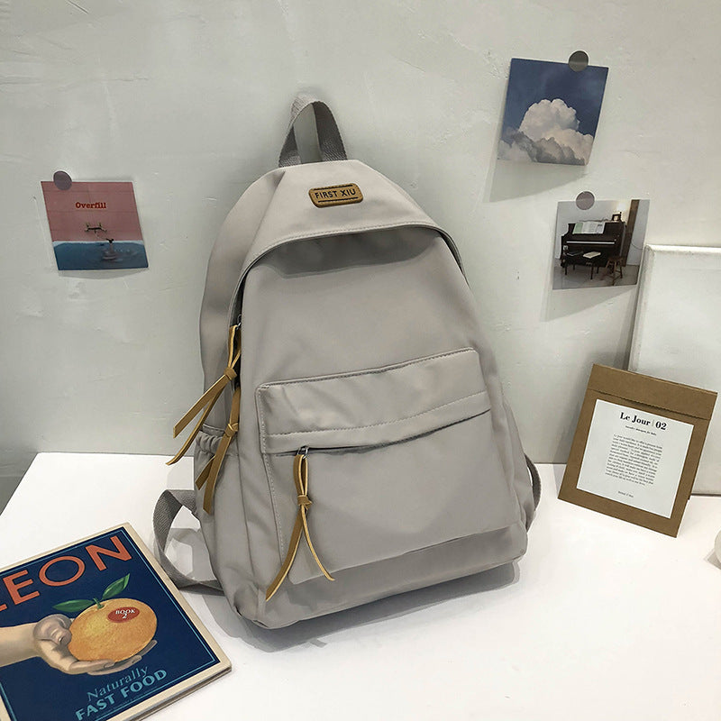 Cross-Border Schoolbags for Girls, Junior High School Students and High School Students Backpacks 2024 New College Students Men's Large-Capacity Travel Backpacks