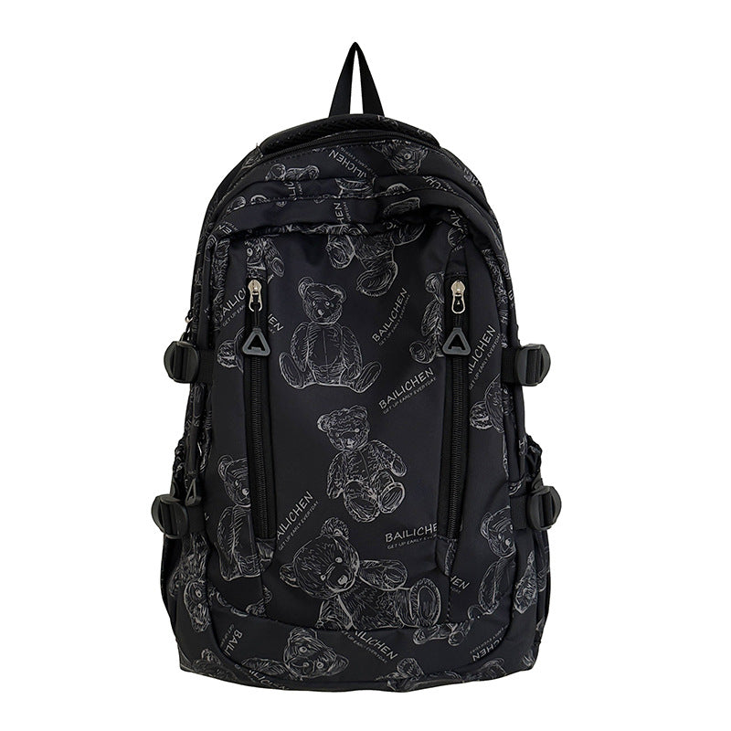 Student Schoolbag Primary School Students Junior High School Students New Large Capacity Backpack Autumn New Breathable Comfortable Backpack