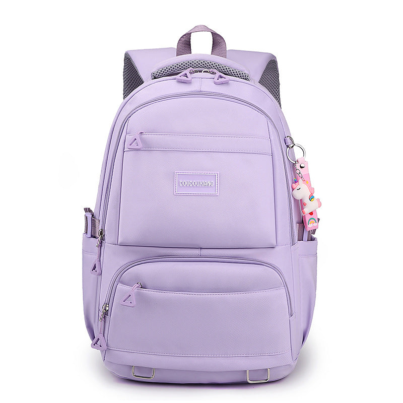 Large-Capacity Student Schoolbag, Junior High School Student Backpack, Short-Distance Travel Multi-Functional Backpack, Mlb Backpack