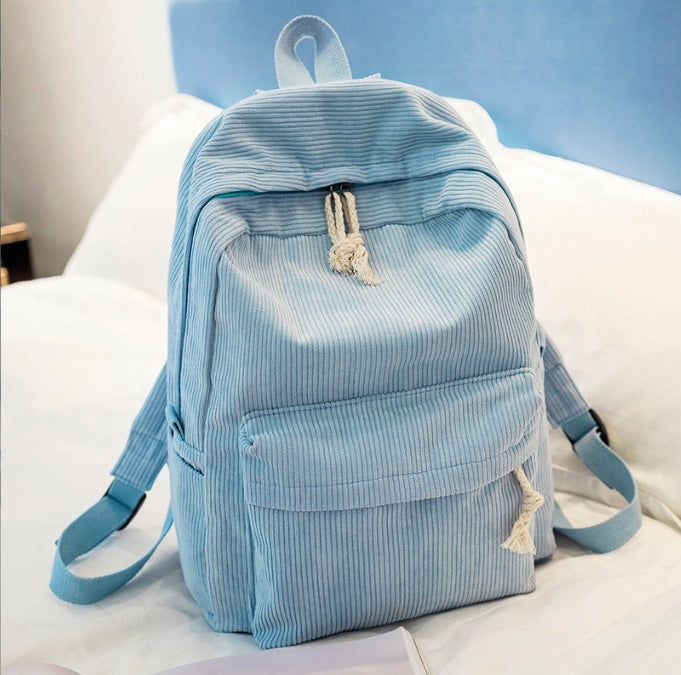 Etsy Cross-Border Hot Selling Personalized Name Logo Can Be Programmed with Letters Velvet Large Capacity Backpack Rope Embroidered School Bag