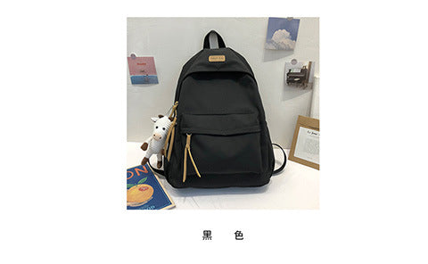 Cross-Border Schoolbags for Girls, Junior High School Students and High School Students Backpacks 2024 New College Students Men's Large-Capacity Travel Backpacks