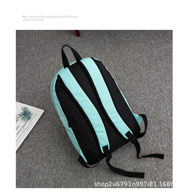 Backpack Female Middle School Student Schoolbag Male Travel Travel Junior High School Student Schoolbag High School Student College Student Backpack Leisure Bag