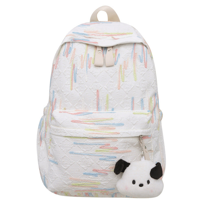 Student Schoolbag Large small size Large Capacity Nylon Breathable All-match College Student Backpack Fashion Stylish Women's Backpack