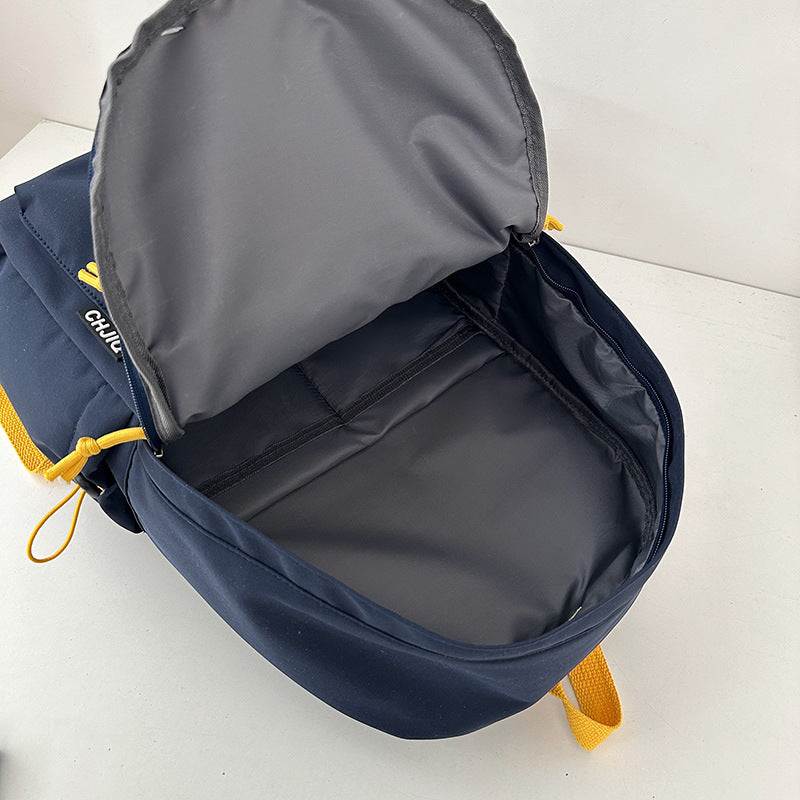 New Fashion Casual Backpack Men's and Women's Large Capacity Outdoor Lightweight Junior Senior high school Student School Bag Backpack