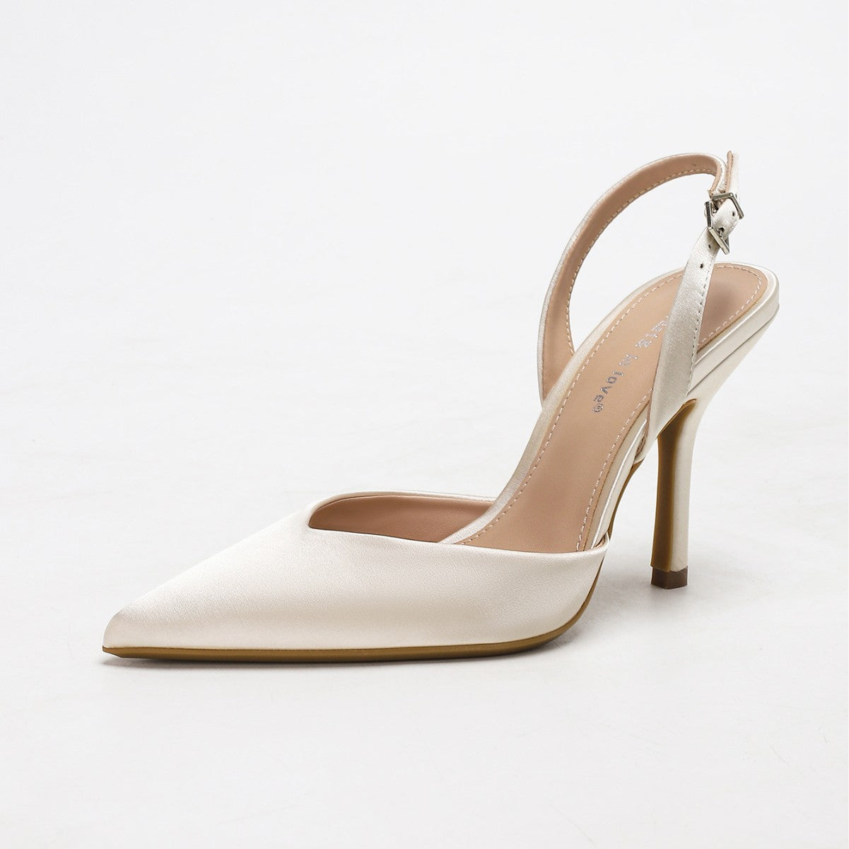 Simple and High-End Small Pointed Toe Thick Heel Black Fashion Shoes for Women Shallow Buckle French High Heel Casual Sandals