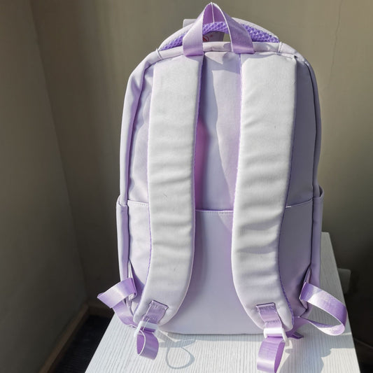 Large Capacity Backpack Simple All-match Fashion Solid Color Primary School Students Middle School School Style Campus Style Schoolbag