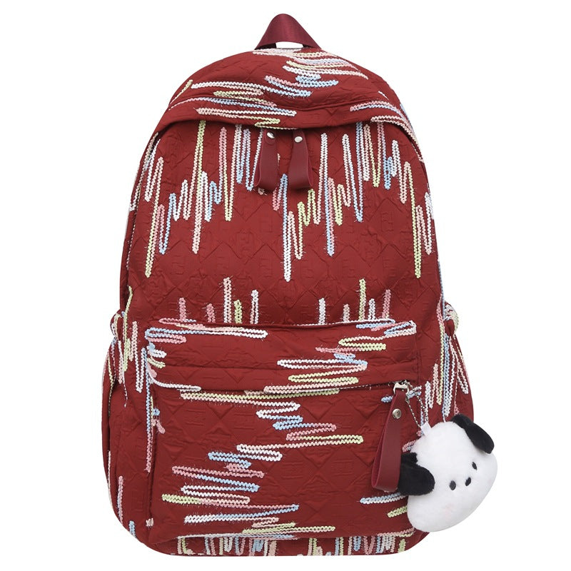 Student Schoolbag Large small size Large Capacity Nylon Breathable All-match College Student Backpack Fashion Stylish Women's Backpack