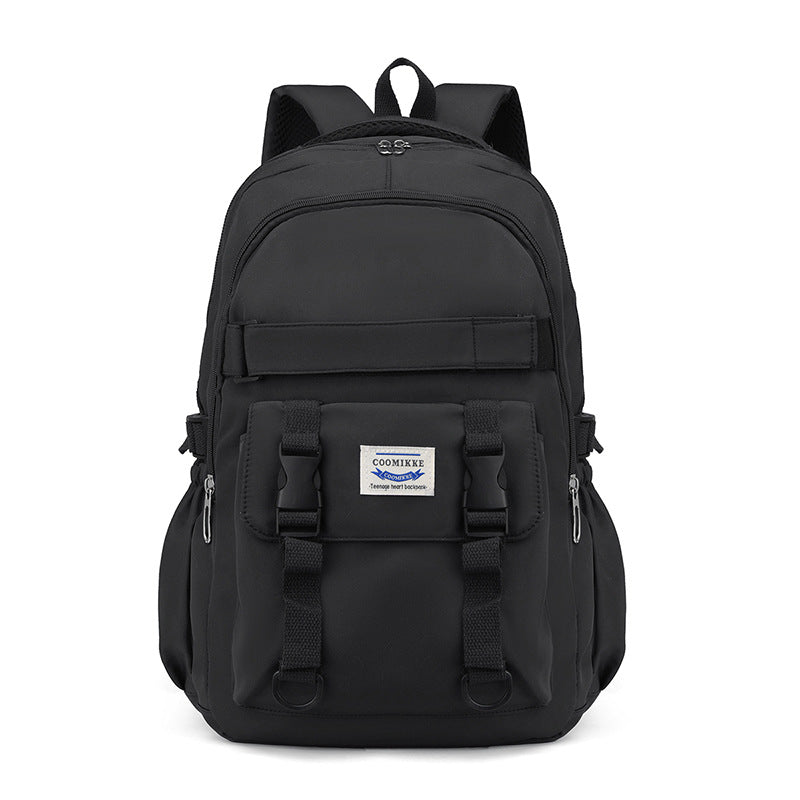 New high-looking schoolbag female primary school student Junior High School High School large capacity backpack youth vitality simple casual backpack