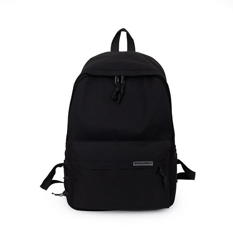 Backpack Men's Simple Large Capacity Travel Backpack Women's Casual Japanese Junior High School Students Senior high school College Students Schoolbag for Men